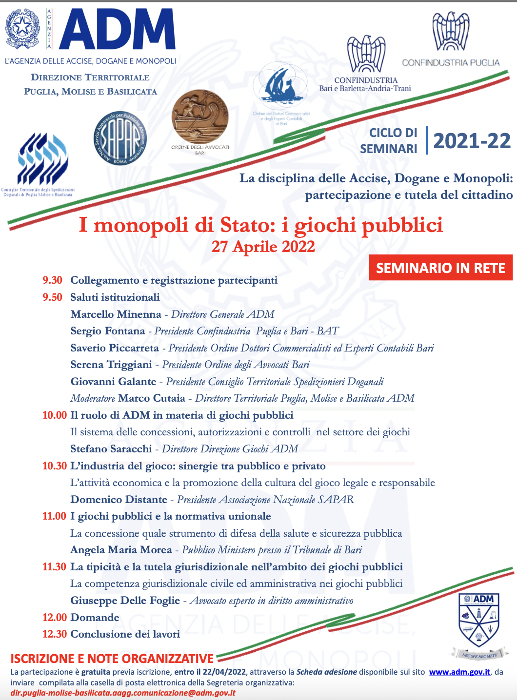 La disciplina delle Accise, Dogane e Monopoli: partecipazione e tutela del cittadino - I monopoli di Stato: i giochi pubblici